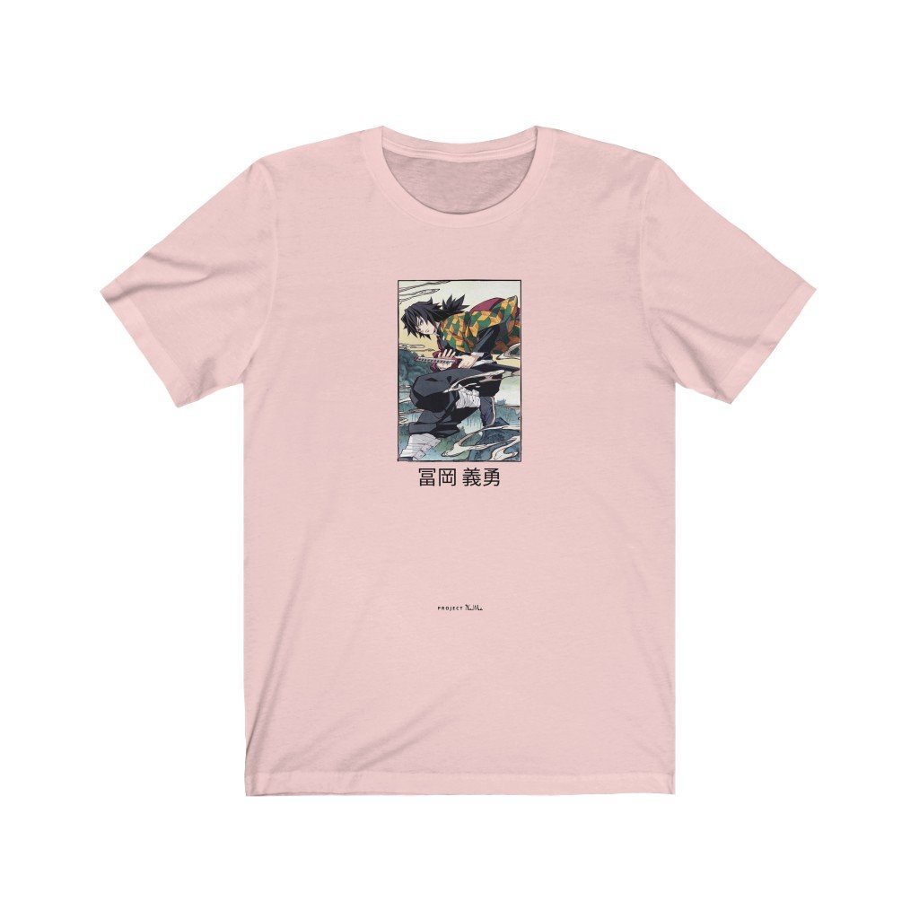 giyu water pillar demon slayer anime t-shirt