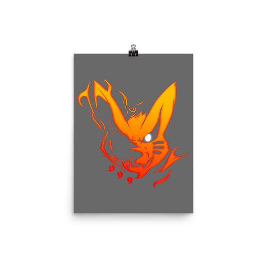 Six Paths - Kurama - Nine Tails - Naruto - Poster - Project NuMa - Poster