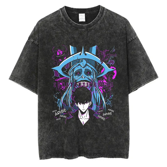 Shadow Monarch - Vintage Faded T-Shirt