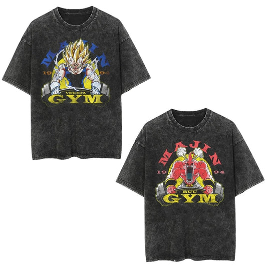 Majin Gyms Series - Vintage T-Shirt - Project NuMa - T-Shirt