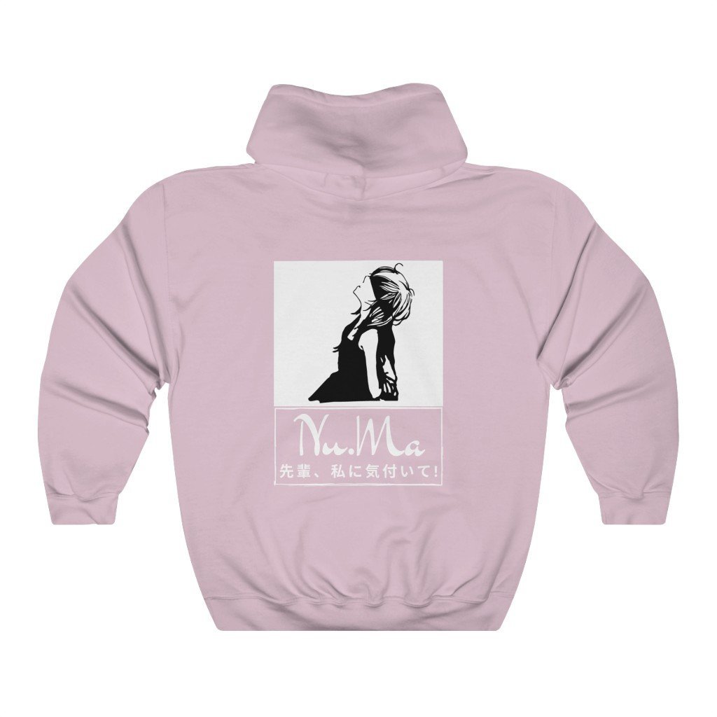 project numa- look at me senpai - hoodie - pink