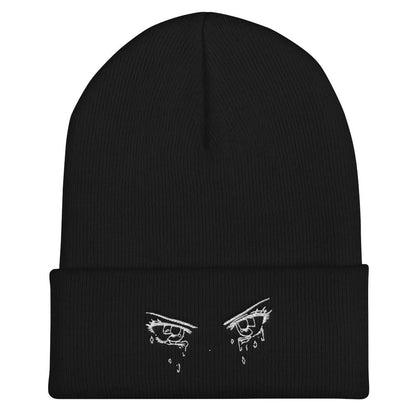 Sad Eyes - Cuffed Beanie - Project NuMa -