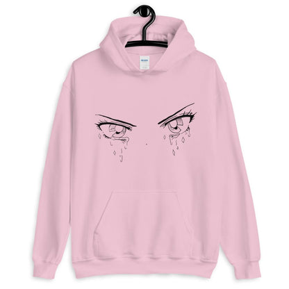 Sad Girls Anime Eyes Hoodie - Project NuMa - Hoodie