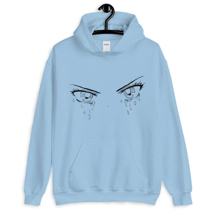 Sad Girls Anime Eyes Hoodie - Project NuMa - Hoodie