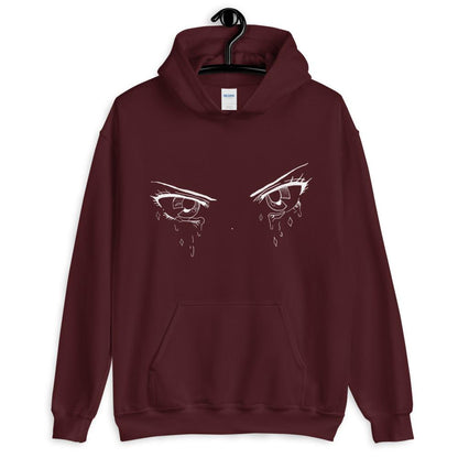 Sad Girls Anime Eyes Hoodie - Project NuMa - Hoodie