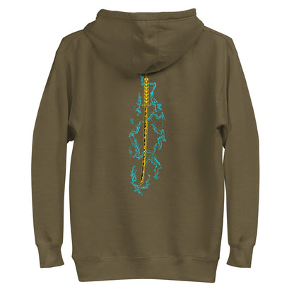 Thunder Blade - Hoodie (Front & Back Design) - Project NuMa -